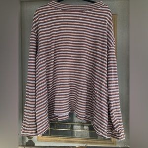 Womens Plus Penman 4x mock turtleneck